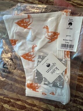 Kate Quinn NWT goose elf hat
